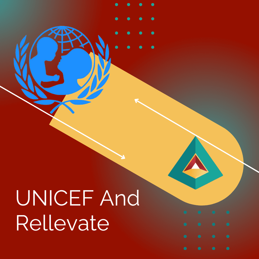 UNICEF and Rellevate logo